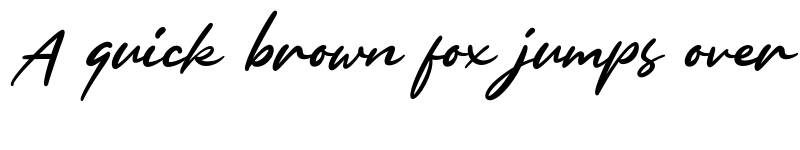 Preview of Browellay Synthya Regular font