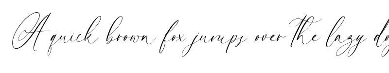 Preview of Brown Amsonia Regular font