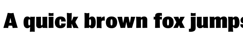 Preview of Brown Pro ExtraBlack font