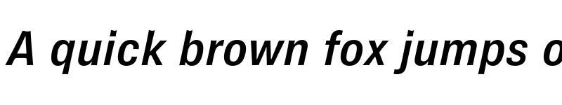 Preview of Brown Pro SemiBold Italic font