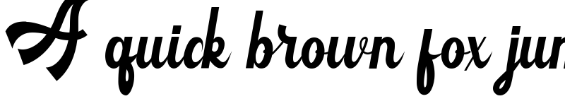 Preview of Brownsburg Demo Regular font
