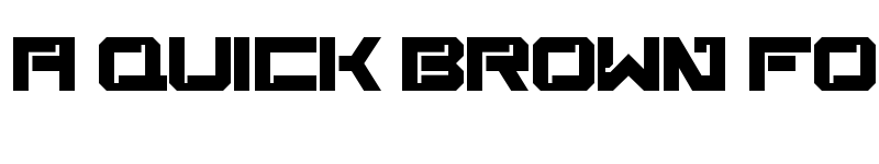 Preview of Broxy Regular font