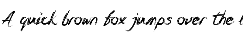 Preview of Brushers Hands Regular font