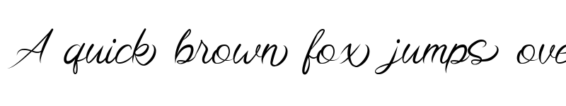 Preview of Brushline Regular font