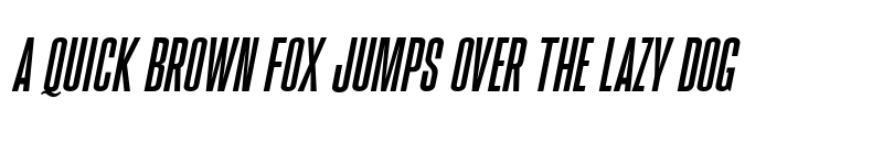 Preview of Brusio Italic font