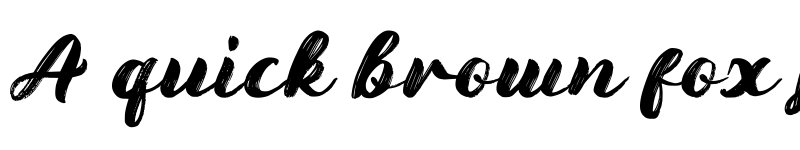 Preview of Bruskest DEMO Regular font