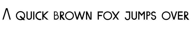 Preview of Brusly Name Demo Sanserif font