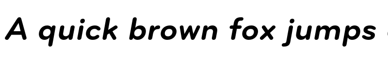 Preview of Bryant Bold Italic font