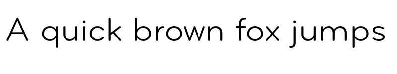 Preview of Bryant Regular font