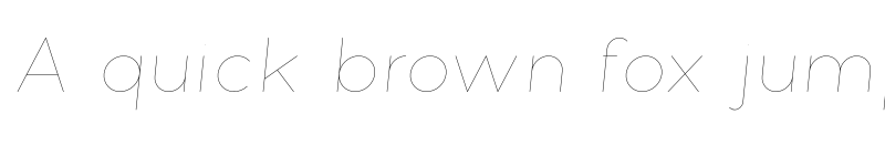 Preview of Bubbble Gum Italic Hairline font