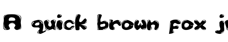 Preview of Bubble 1 om Bubble 1 font