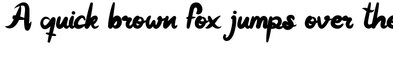 Preview of Bubble Bee Regular font