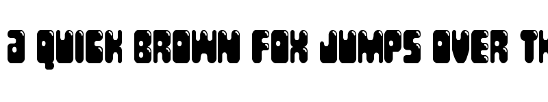 Preview of Bubble Butt Condensed Condensed font