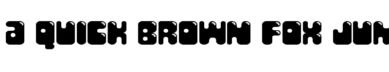Preview of Bubble Butt Expanded Expanded font