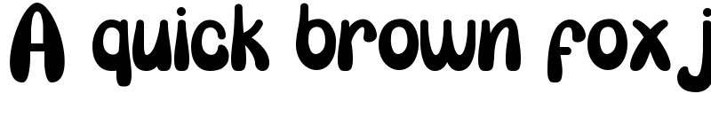 Preview of Bubble Candy Demo Regular font