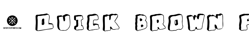 Preview of Bubble Frum Demo 3D font
