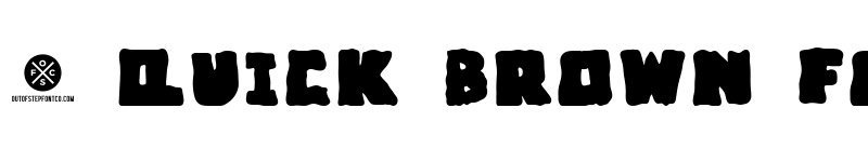 Preview of Bubble Frum Demo Black font