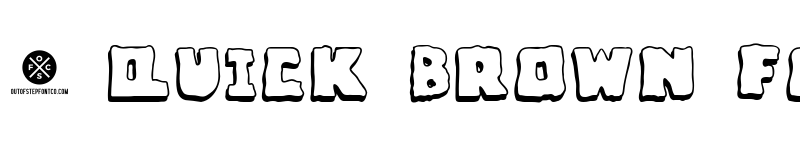 Preview of Bubble Frum Demo Shadow font