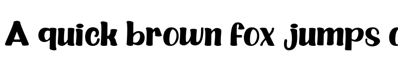 Preview of Bubble Jelly Regular font