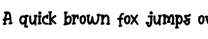 Preview of Bubble Yummy Regular font