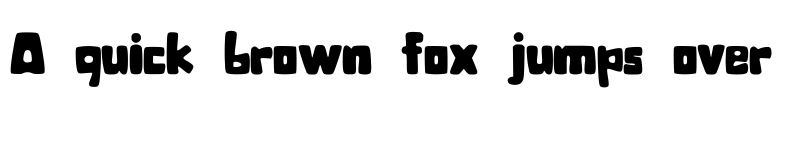 Preview of BubbleBaZ Medium font