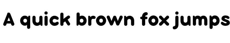 Preview of Bubbleboddy Neue Trial Bold font