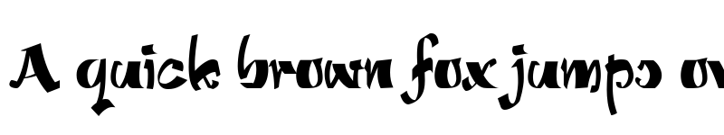 Preview of Bucanera FFP font