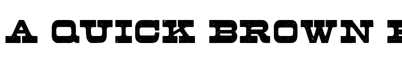 Preview of Buckboard Regular font