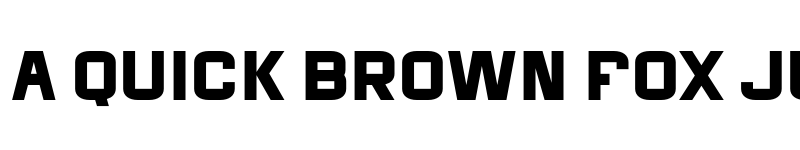 Preview of Bucking Regular font