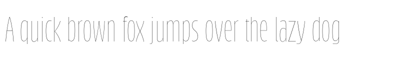 Preview of Bufalino Thin font