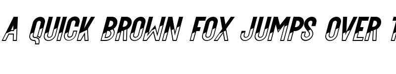 Preview of Buffalord Demo Gradient Italic font