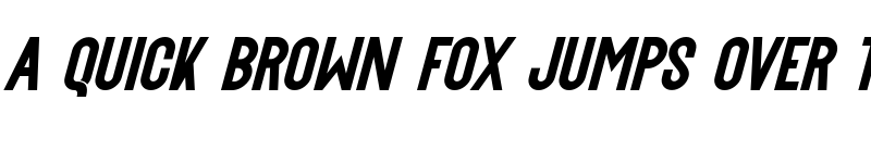 Preview of Buffalord Demo Italic font