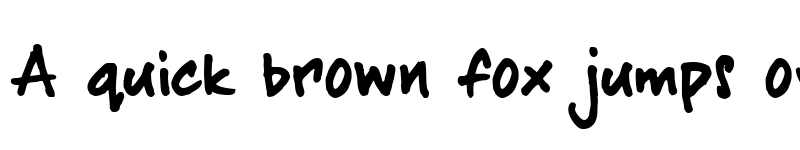 Preview of BuffaloStance Regular font