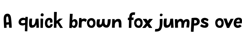 Preview of Bugbear DEMO Regular font