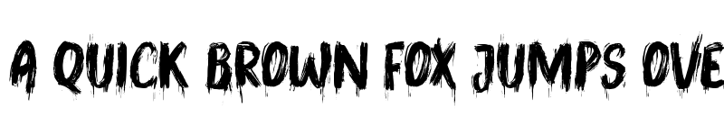 Preview of Buggy Trick Regular font