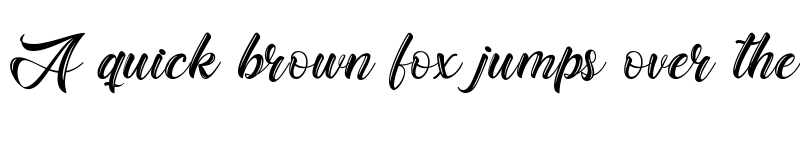Preview of Bughartta Regular font