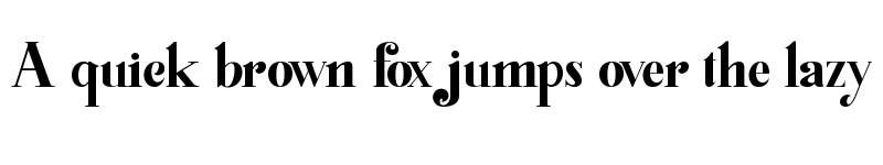 Preview of Bughia Regular font