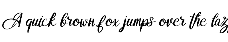 Preview of Bugie Regular font