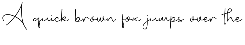 Preview of Bugisnia Personal font