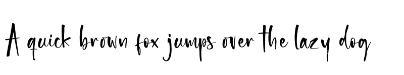 Preview of Build High Regular font