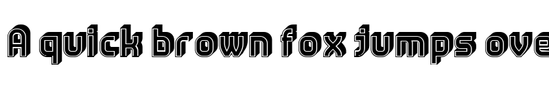 Preview of Builder Filled Regular font