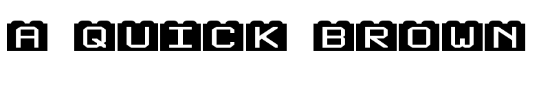 Preview of Building Blocks Regular font
