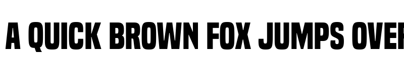 Preview of Built Titling Bold font