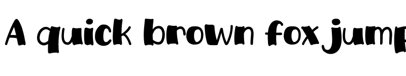Preview of Buk Judes Regular font