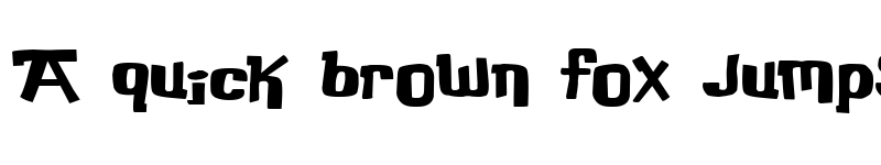 Preview of Buka Bird Regular font