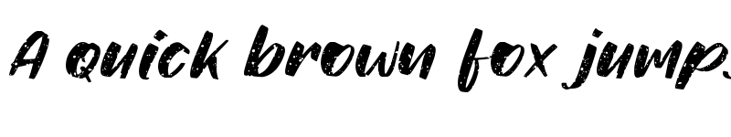 Preview of Bulkies Regular font