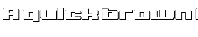 Preview of Bulksans 3D font