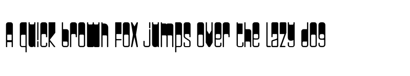 Preview of BULKY BOOK One font