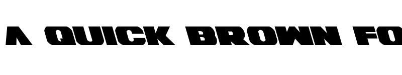 Preview of Bummer Leftalic Leftalic font