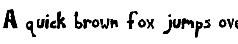 Preview of Bumpy Road Regular font